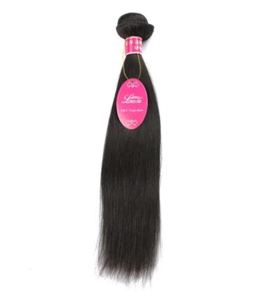 Natural Color Virgin Human Hair Wig & Hair Extension, Soft, Silky & Tangle-Free
