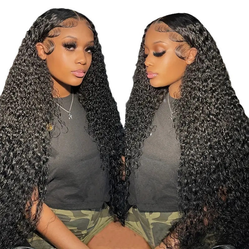 Versatile Human Hair Wig And Headband