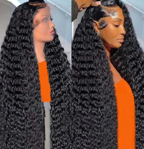 Versatile Human Hair Wig And Headband