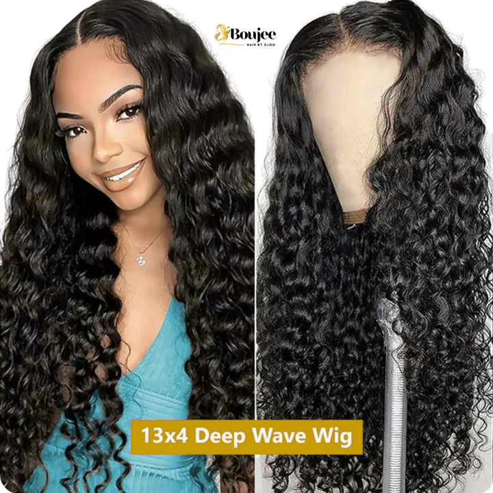 Wig Glueless Deep Wave Lace Set